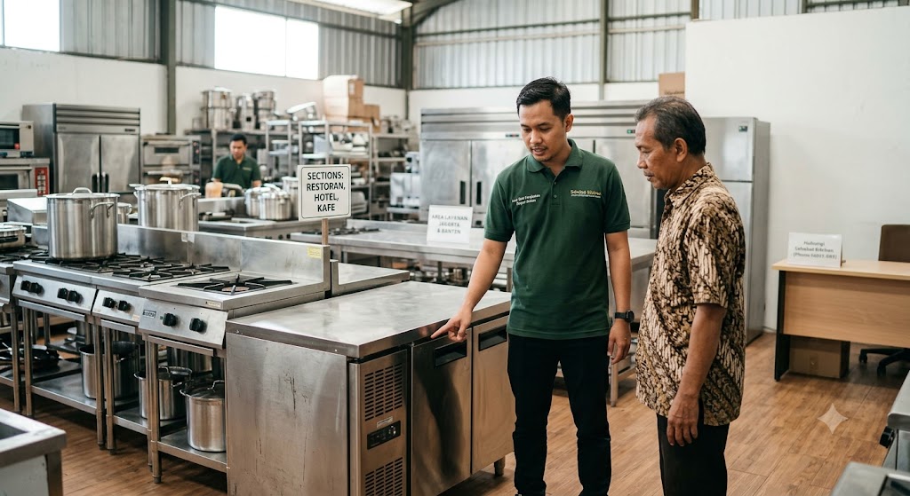 Jual Peralatan Kitchen Bekas Pandeglang & Banten