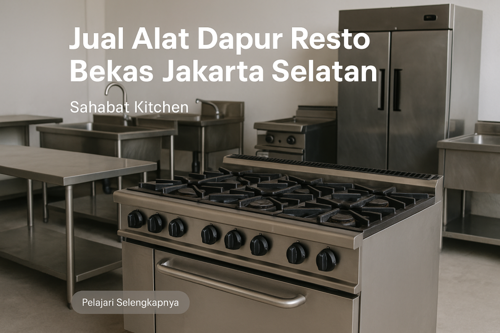 jual alat dapur resto bekas jakarta selatan untuk Jual Alat Dapur Resto Bekas Jakarta Selatan