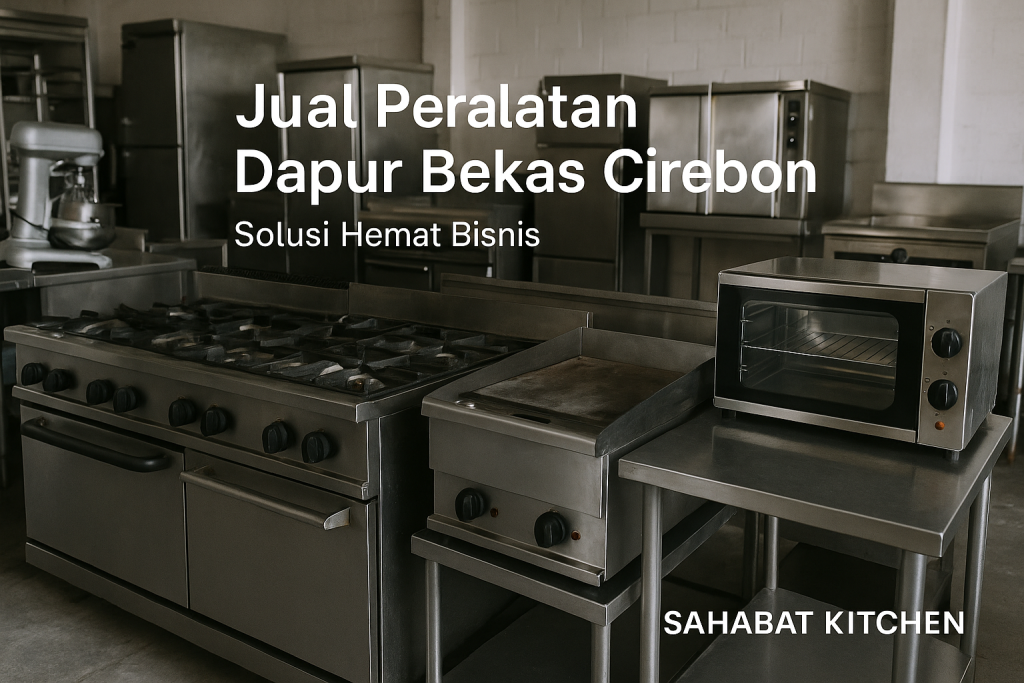Jual Peralatan Kitchen Bekas untuk Jual Peralatan Dapur Bekas Cirebon: Solusi Hemat Bisnis di Jakarta