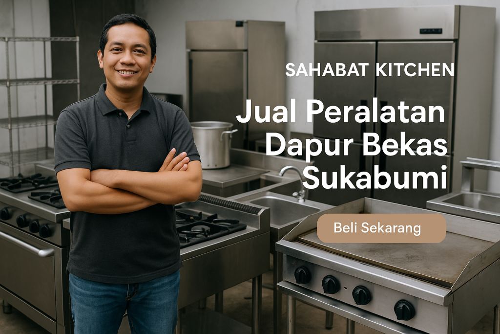 Jual Peralatan Dapur Bekas Sukabumi | Sahabat Kitchen