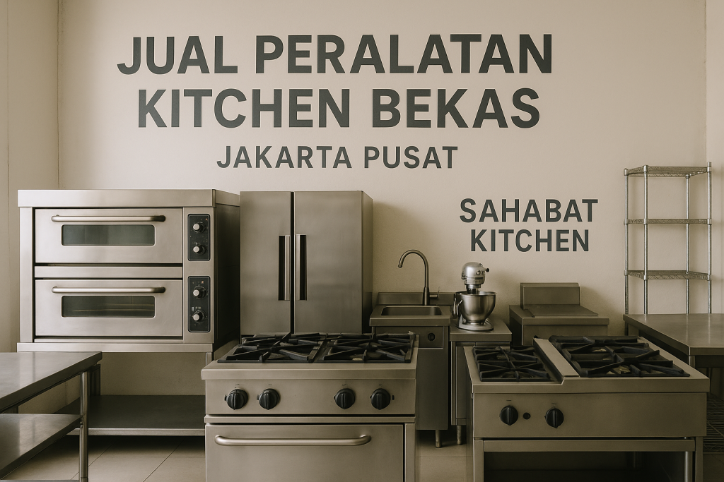 Jual Peralatan Kitchen Bekas Jakarta Pusat
