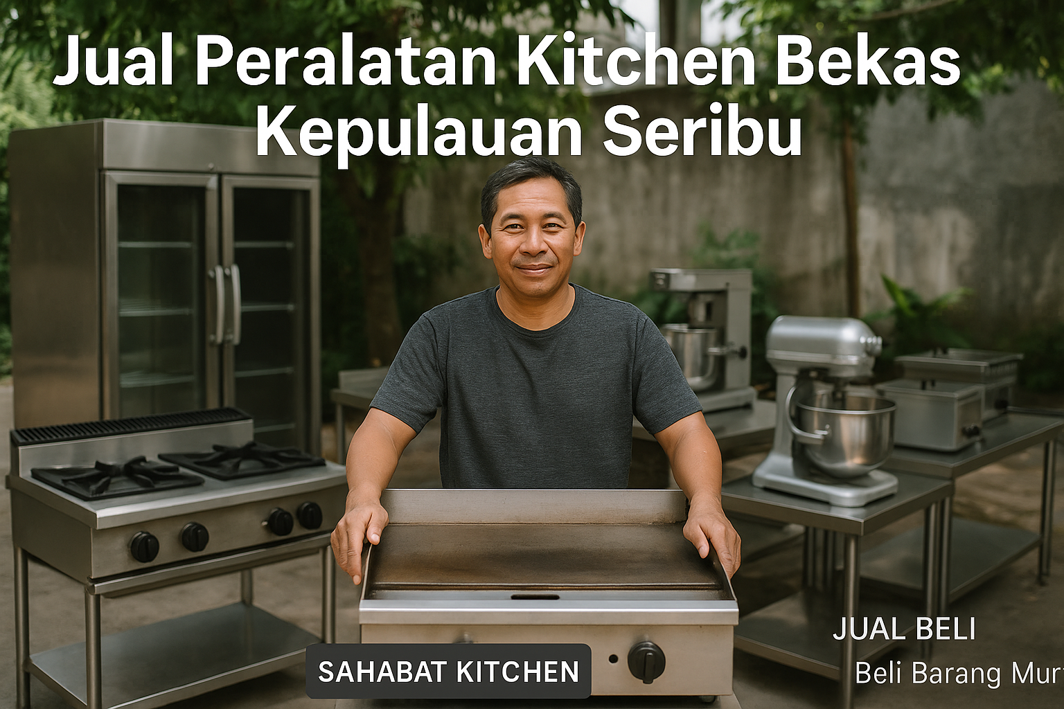 Jual Peralatan Kitchen Bekas Kepulauan Seribu